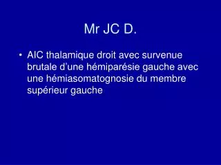 mr jc d