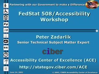 FedStat 508/Accessibility Workshop