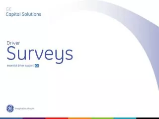 Surveys