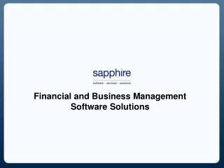 SAP Business One - Sapphire Systems UK