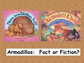 Armadillos: Fact or Fiction?