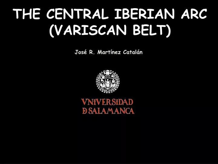 the central iberian arc variscan belt