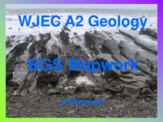 WJEC A2 Geology