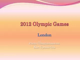 2012 Olympic Games