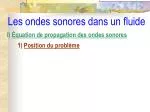 Les ondes sonores dans un fluide - slide 1