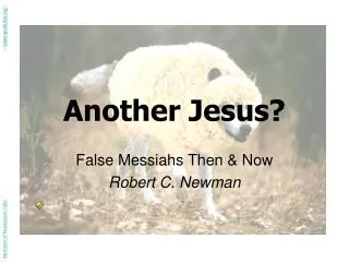 Another Jesus?