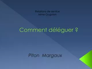 comment d l guer