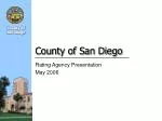 County of San Diego - slide 1