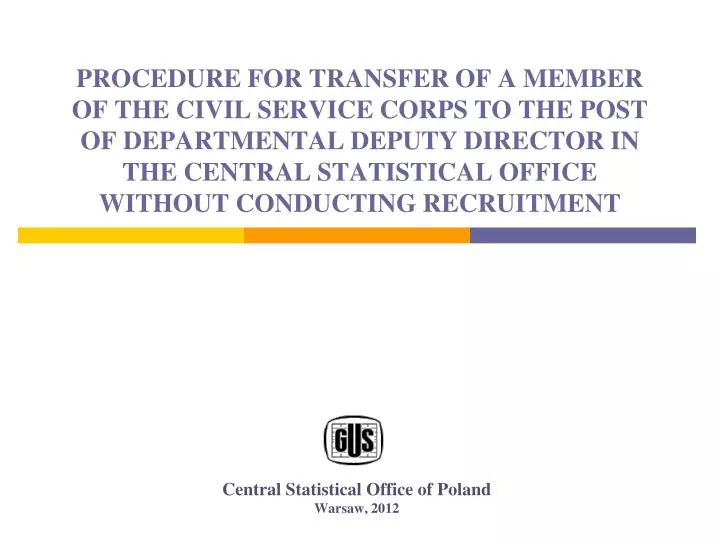 central statistical office of poland warsaw 2012