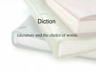 Diction