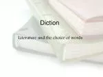 Diction - slide 1