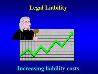 Legal Liability Increasing liability costs