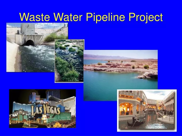 waste water pipeline project