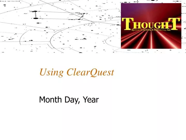 using clearquest