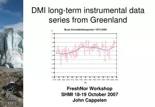 DMI long-term instrumental data series from Greenland