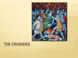 the crusades