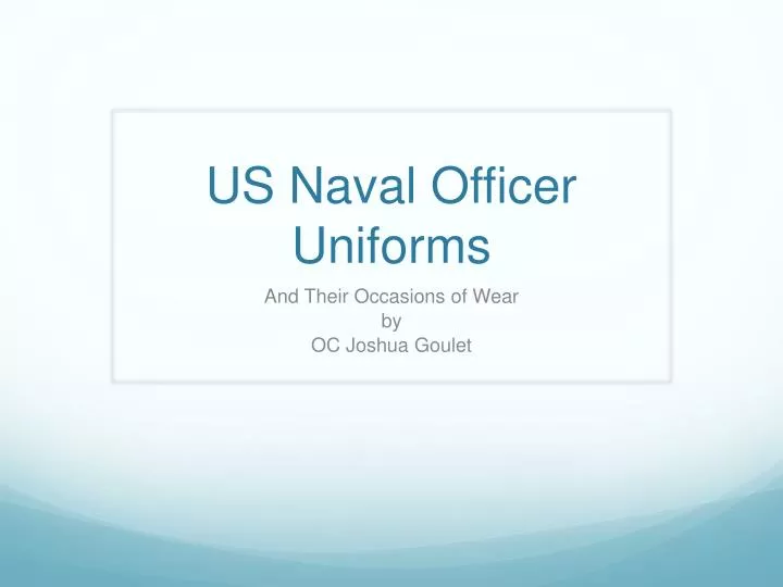 us naval officer uniforms