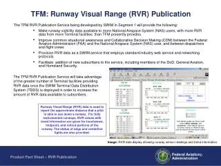 TFM: Runway Visual Range (RVR) Publication