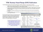 TFM: Runway Visual Range (RVR) Publication - slide 1