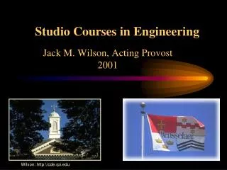 Studio Courses in Engineering