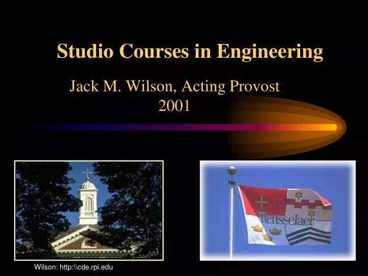 studio courses in engineering