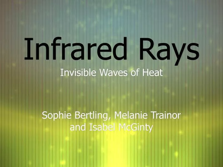 infrared rays