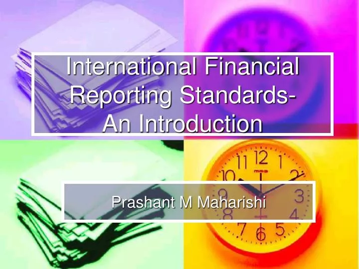 international financial reporting standards an introduction