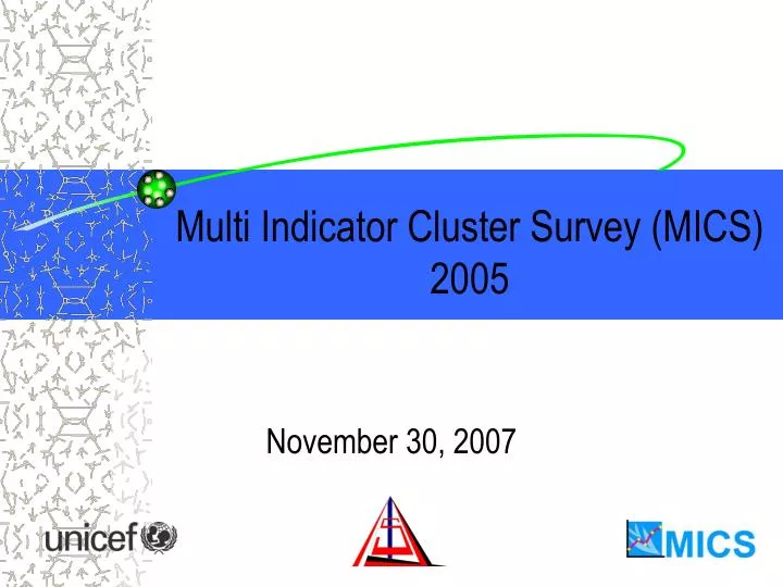 multi indicator cluster survey mics 2005