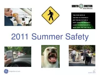 2011 Summer Safety
