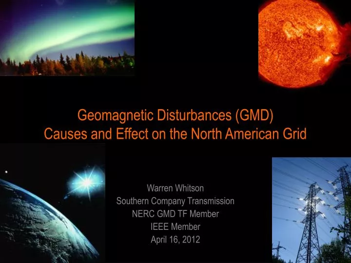 geomagnetic disturbances gmd causes and effect on the north american grid