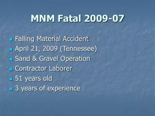 MNM Fatal 2009-07