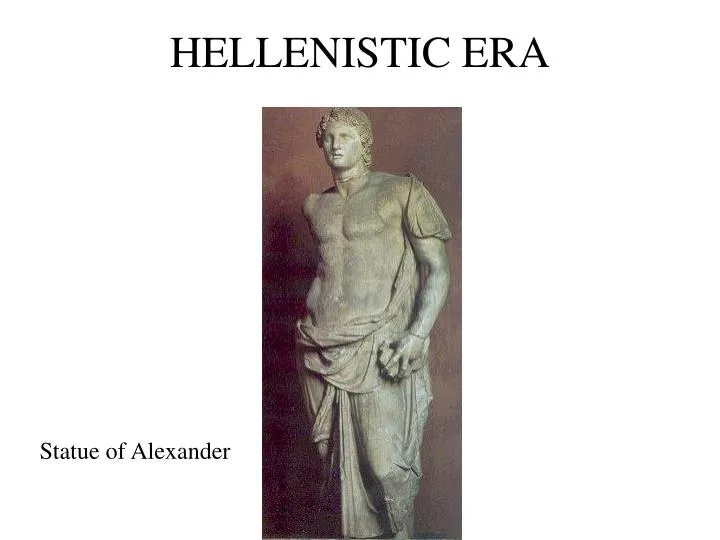 hellenistic era