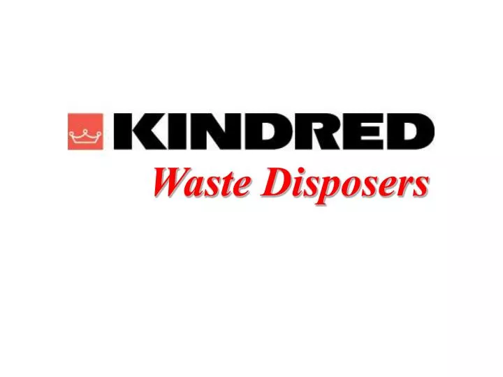 waste disposers
