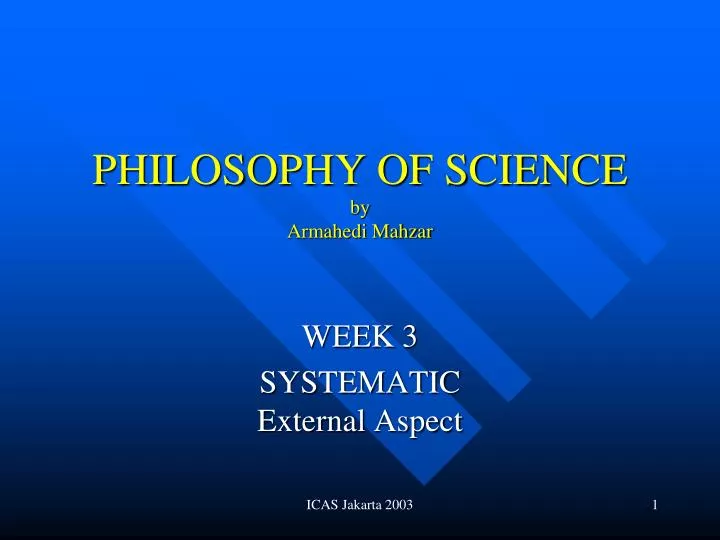 philosophy of science by armahedi mahzar