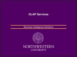 OLAP Services