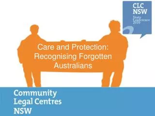 Care and Protection: Recognising Forgotten Australians