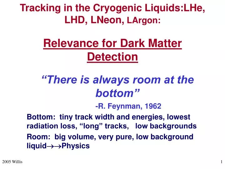 tracking in the cryogenic liquids lhe lhd lneon largon relevance for dark matter detection