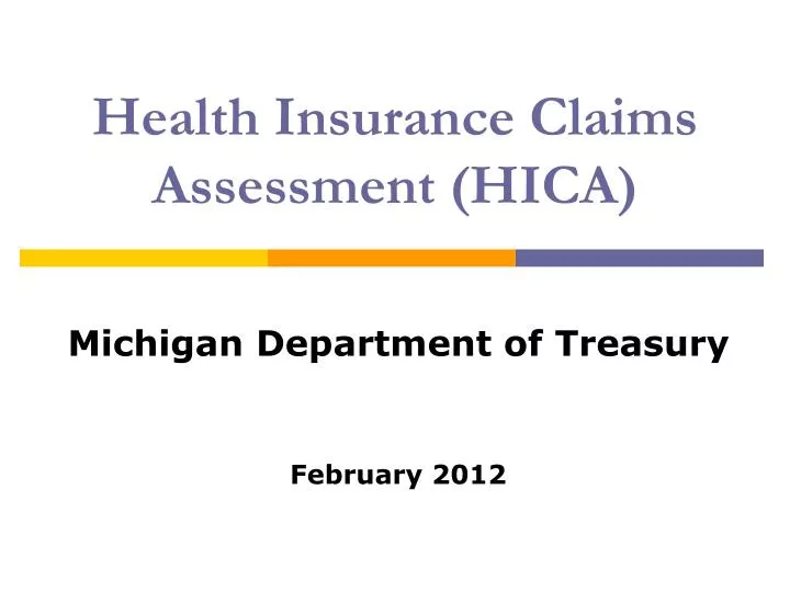 health insurance claims assessment hica