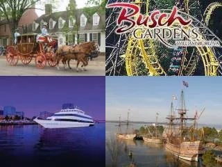 8 th Grade Class Trip Williamsburg, VA June 4 th , 5 th &amp; 6 th 2012 Monday, Tuesday, &amp; Wednesday of the last