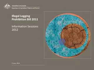 Illegal Logging Prohibition Bill 2011