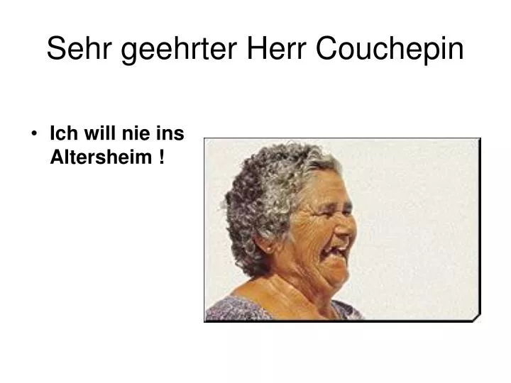 sehr geehrter herr couchepin