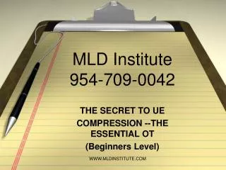 MLD Institute 954-709-0042