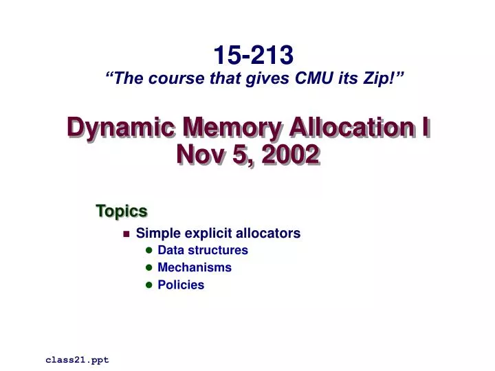 dynamic memory allocation i nov 5 2002