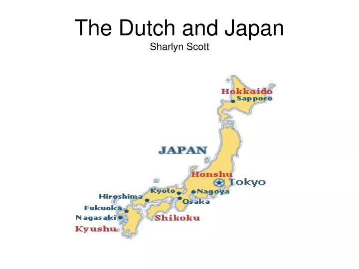 the dutch and japan sharlyn scott