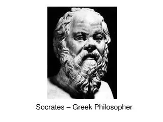 Socrates – Greek Philosopher