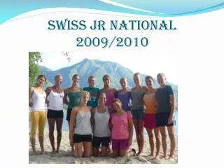 SWISS JR NATIONAL 2009/2010