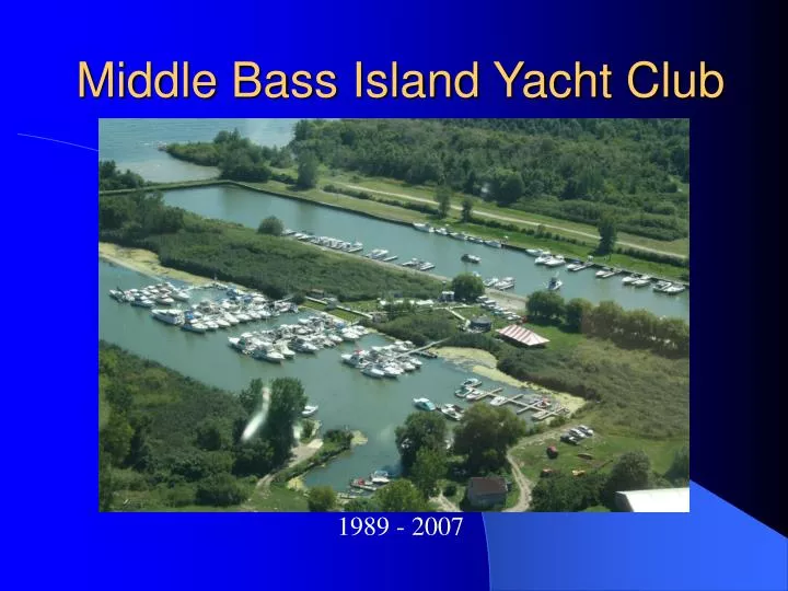 middle bass island yacht club