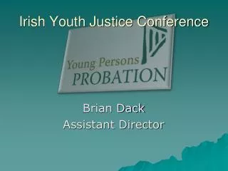 Irish Youth Justice Conference