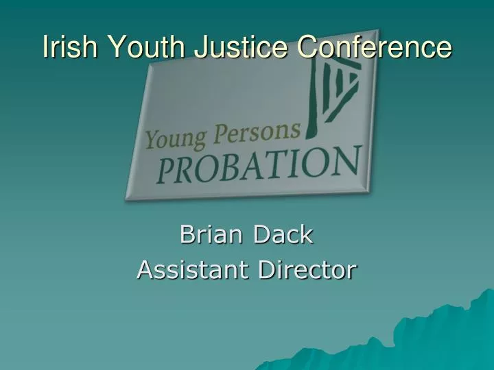 irish youth justice conference