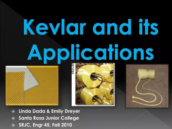 kevlar and its applications